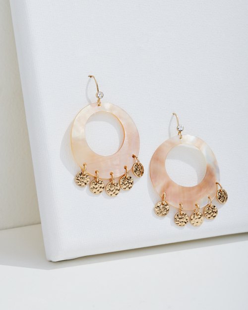 Sandy Shores Mother-of-Pearl Drop Earrings