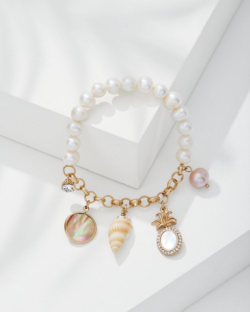 Sandy Shores Charm Stretch Bracelet