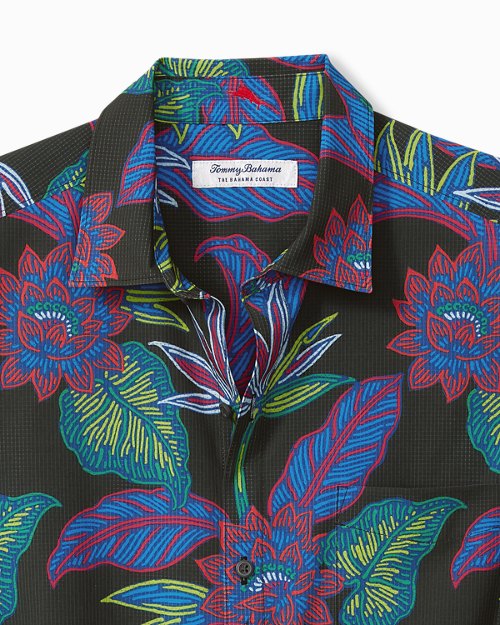 Bahama Coast Neon Gardens IslandZone Camp Shirt