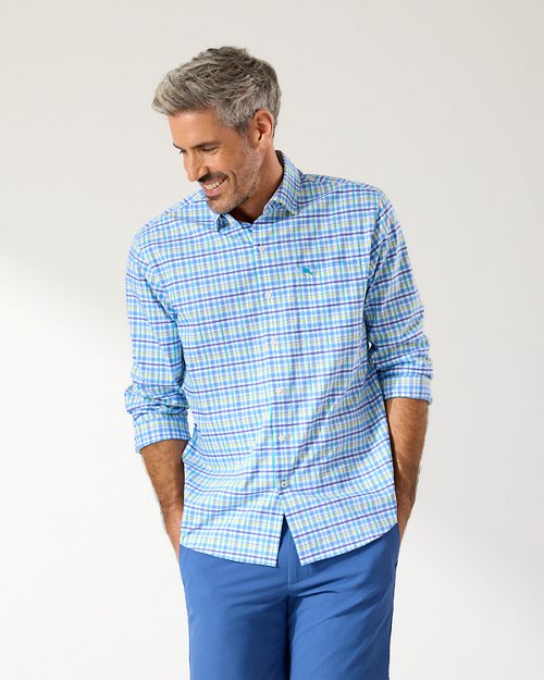 Sarasota Stretch Fenway Check IslandZone Shirt