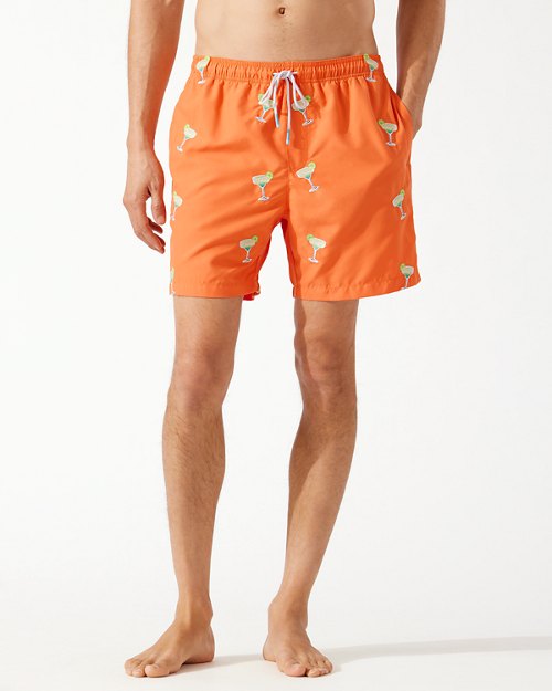 Big and Tall Naples Marina Margarita Swim Trunks