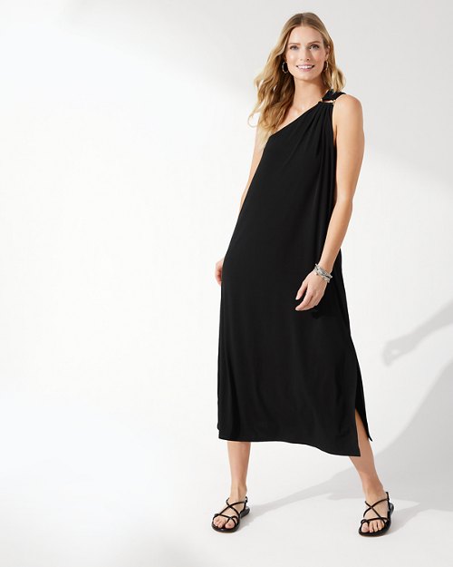One-Shoulder Maxi Dress