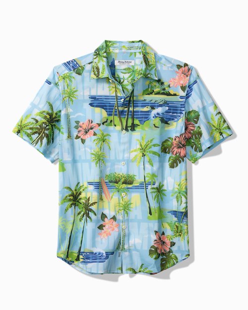 Bahama Coast Aqua Shores IslandZone Camp Shirt