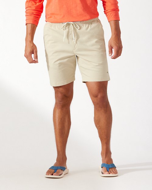 Big and Tall Oceanside Poplin Pull-On Short