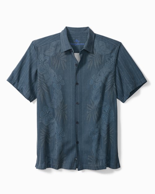 Bali Border Silk Camp Shirt