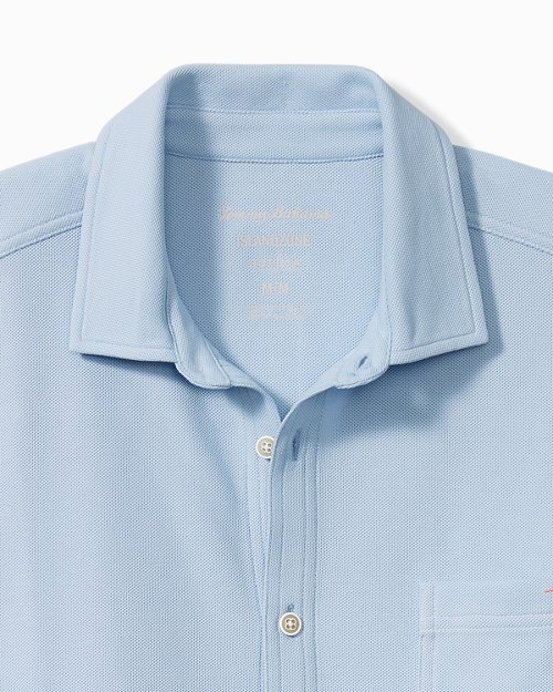 Big and Tall Emfielder Knit Camp Shirt