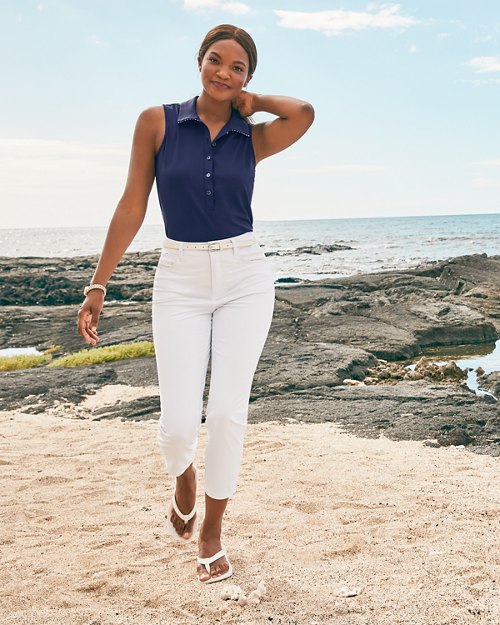 Aubrey IslandZone Sleeveless Polo