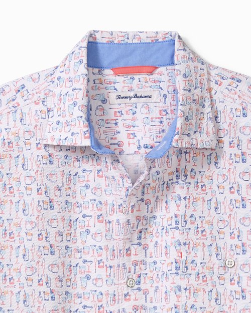 Big and Tall Nova Wave Last Call Camp Shirt