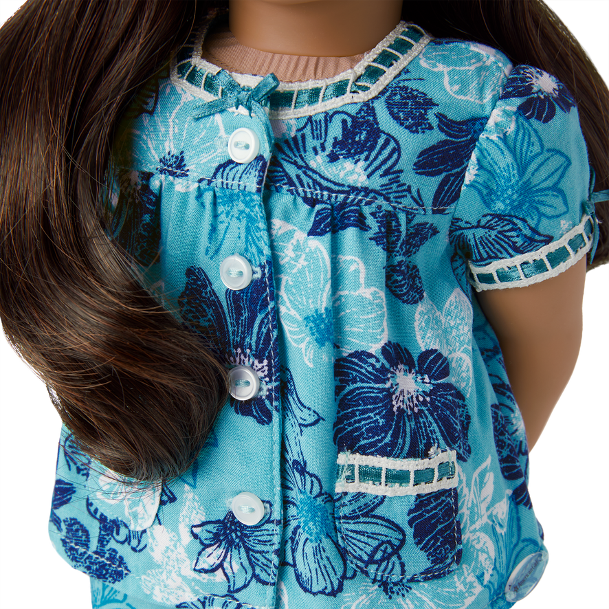 Nanea's&trade; Floral Pajamas for 18-inch Dolls
