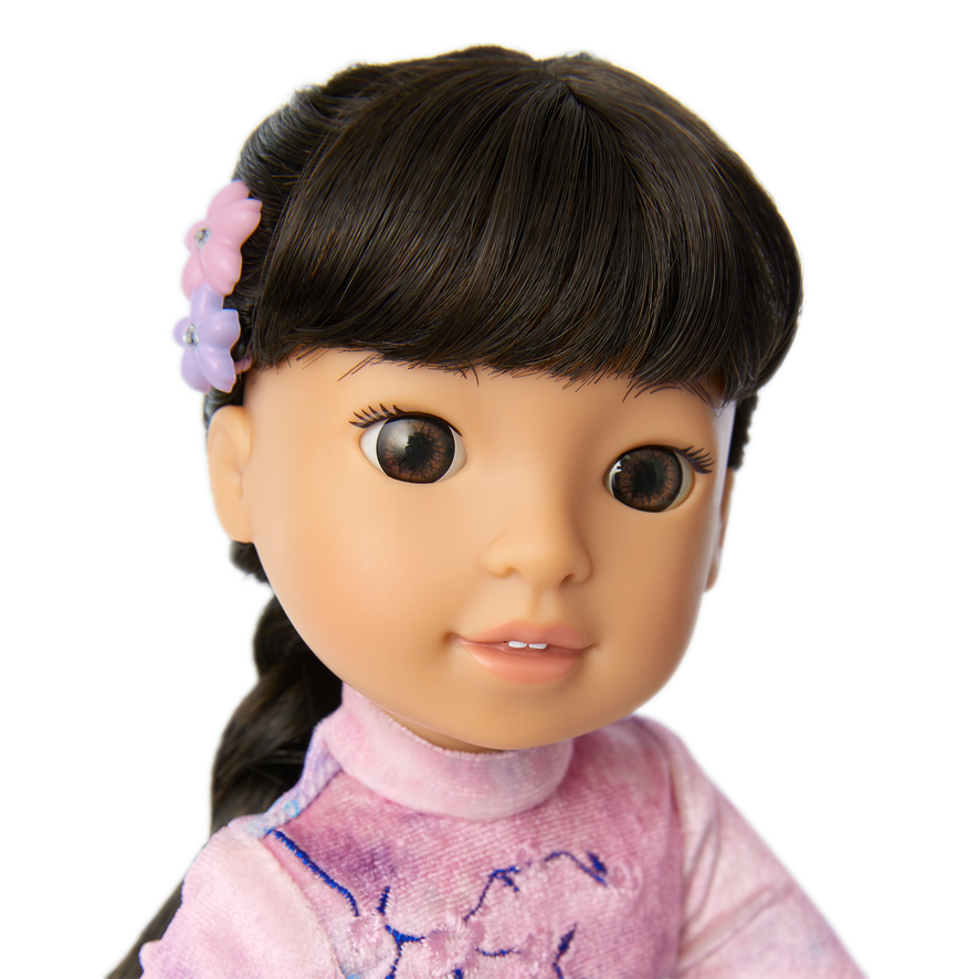 Gwynn's&trade; Ice Skating Performance Outfit for 14.5-inch Dolls