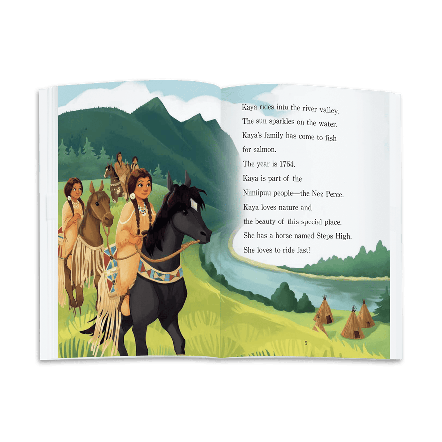 Step Into Reading Step 3 Book: Kaya Rides to the Rescue