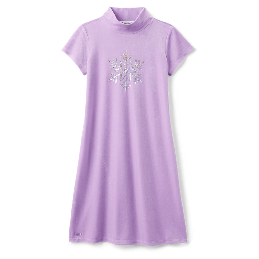 Soft as Snow Dress for Girls