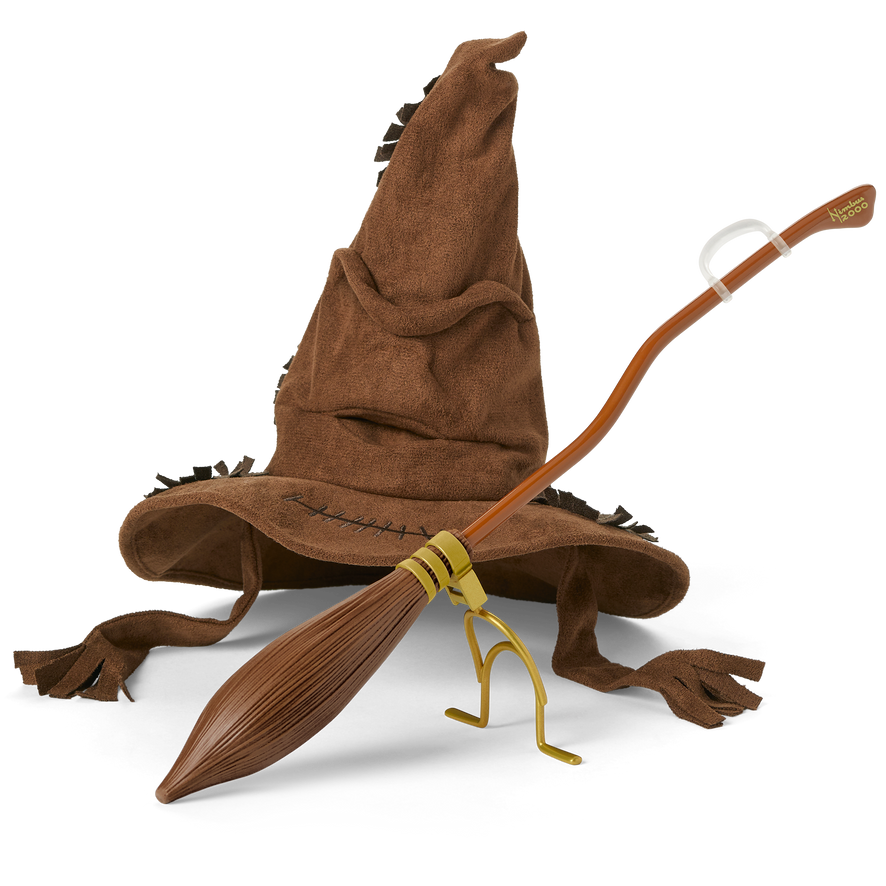 American Girl&reg; Sorting Hat & Nimbus 2000&trade; for 18-inch Dolls