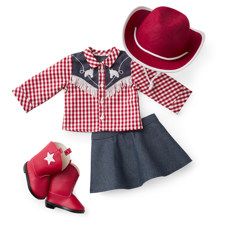 Maryellen's&trade; Cowgirl Costume for 18-inch Dolls