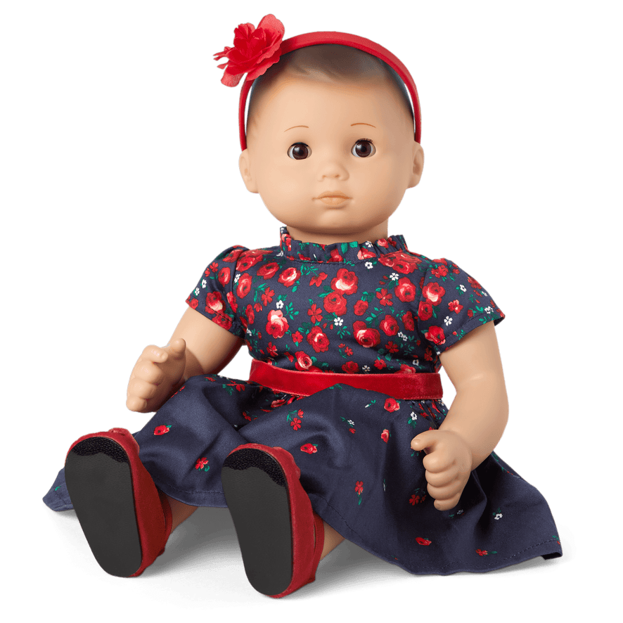 American Girl&reg; x Janie and Jack Wrapped in Roses Party Dress for Bitty Baby&reg; Dolls