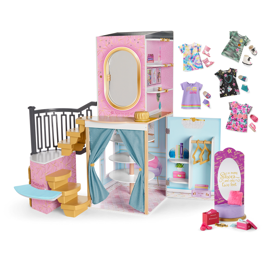 American Girl&reg; x KidKraft&reg; Custom Closet Ultimate Bundle