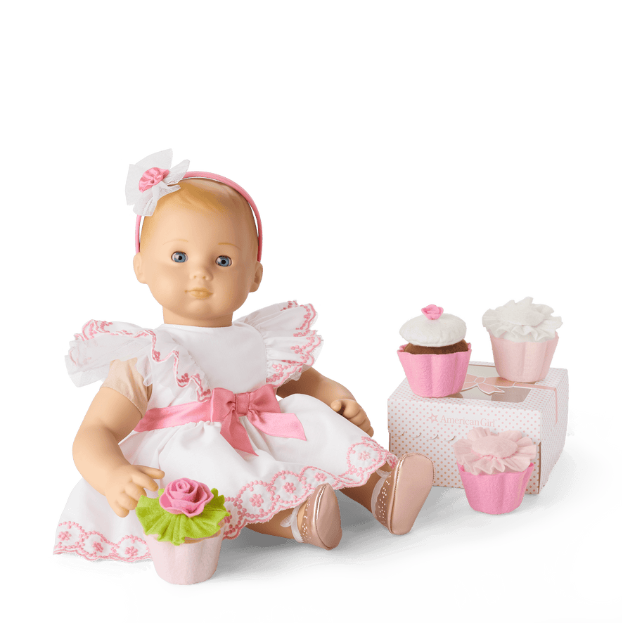 Happy Birthday&reg; Outfit & Stackable Cupcakes for Bitty Baby&reg; Dolls