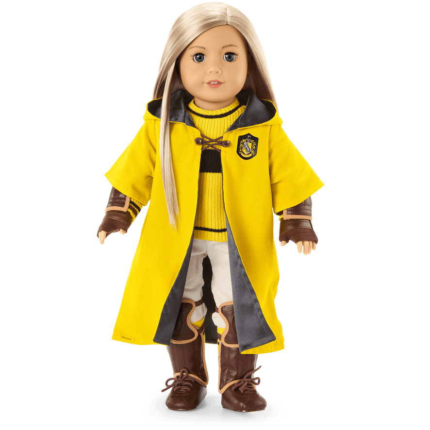 American Girl&reg; Hufflepuff&trade; Quidditch&trade; Uniform for 18-inch Dolls