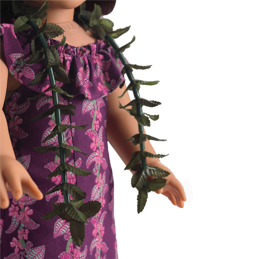 Nanea's Holoku Dress for 18-inch Dolls