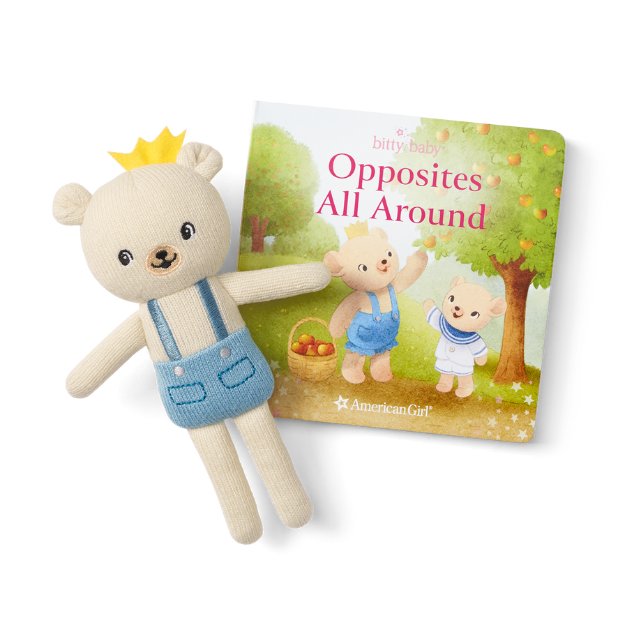 Bitty Baby&reg; Doll #3 in Pretty Pink + Plush Friends & Board Books