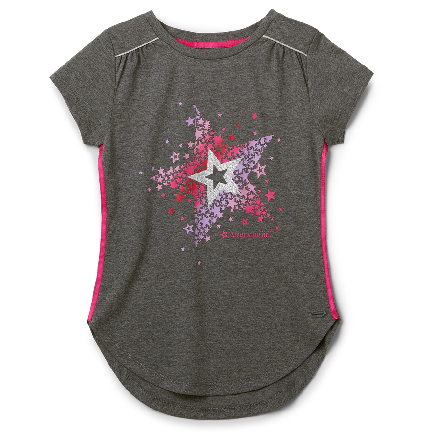 Star Bright Tee for Girls & 18-inch Dolls