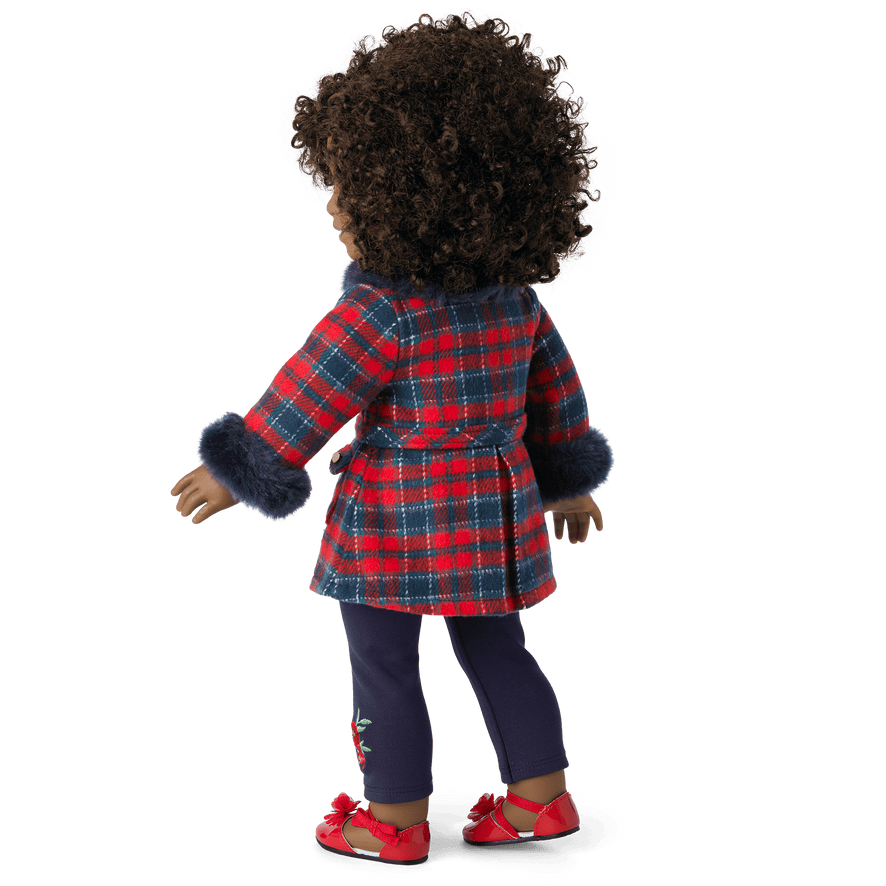 American Girl&reg; x Janie and Jack Holiday Plaid Bundle for 18-inch Dolls