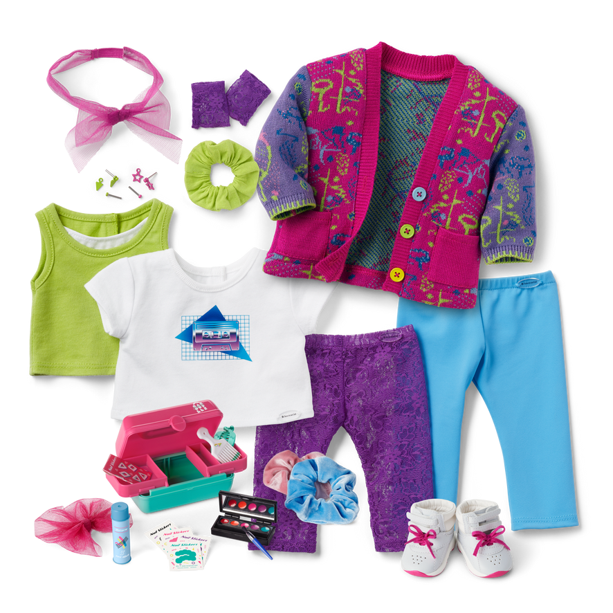 Courtney's&trade; Cardigan & Leggings Outfit for 18-inch Dolls