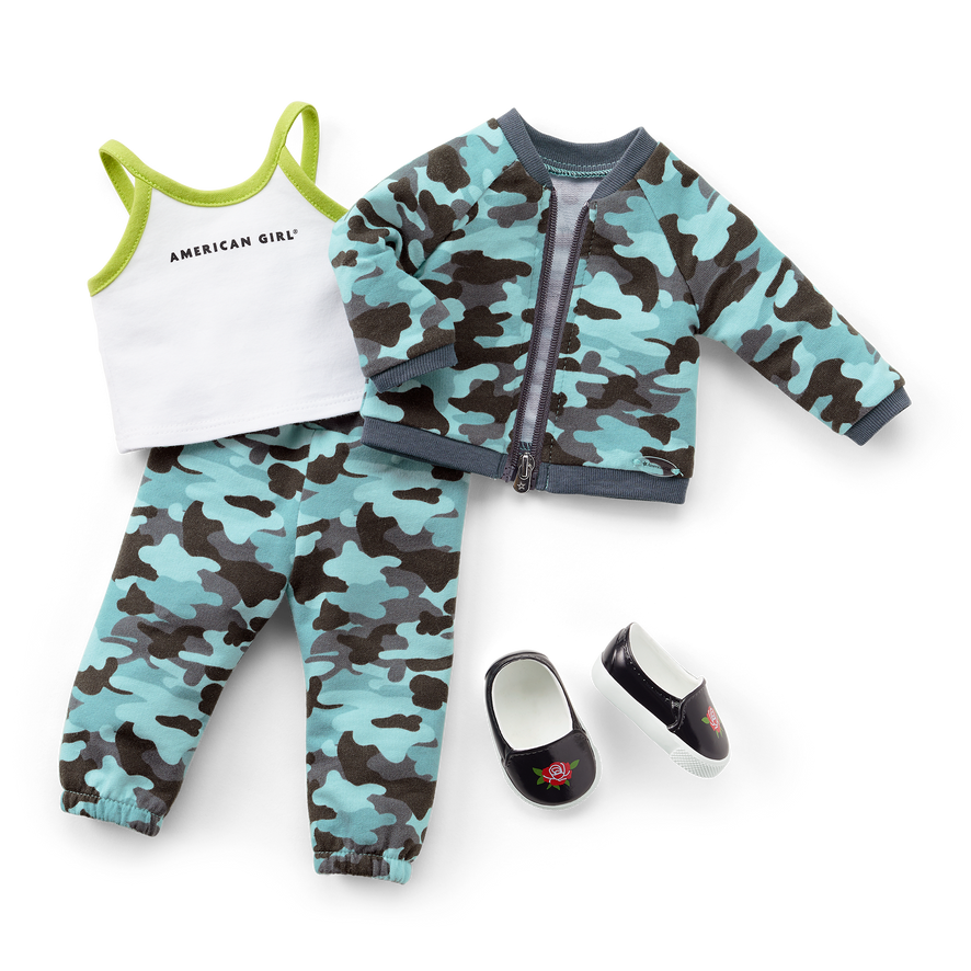 Truly Me&trade; Doll #89 in Cool Camo + Chic & Stylish Accessories