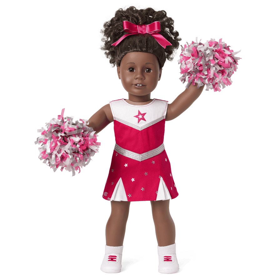 American Girl&reg; Rah-Rah Red Cheerleader Outfit for 18-inch Dolls