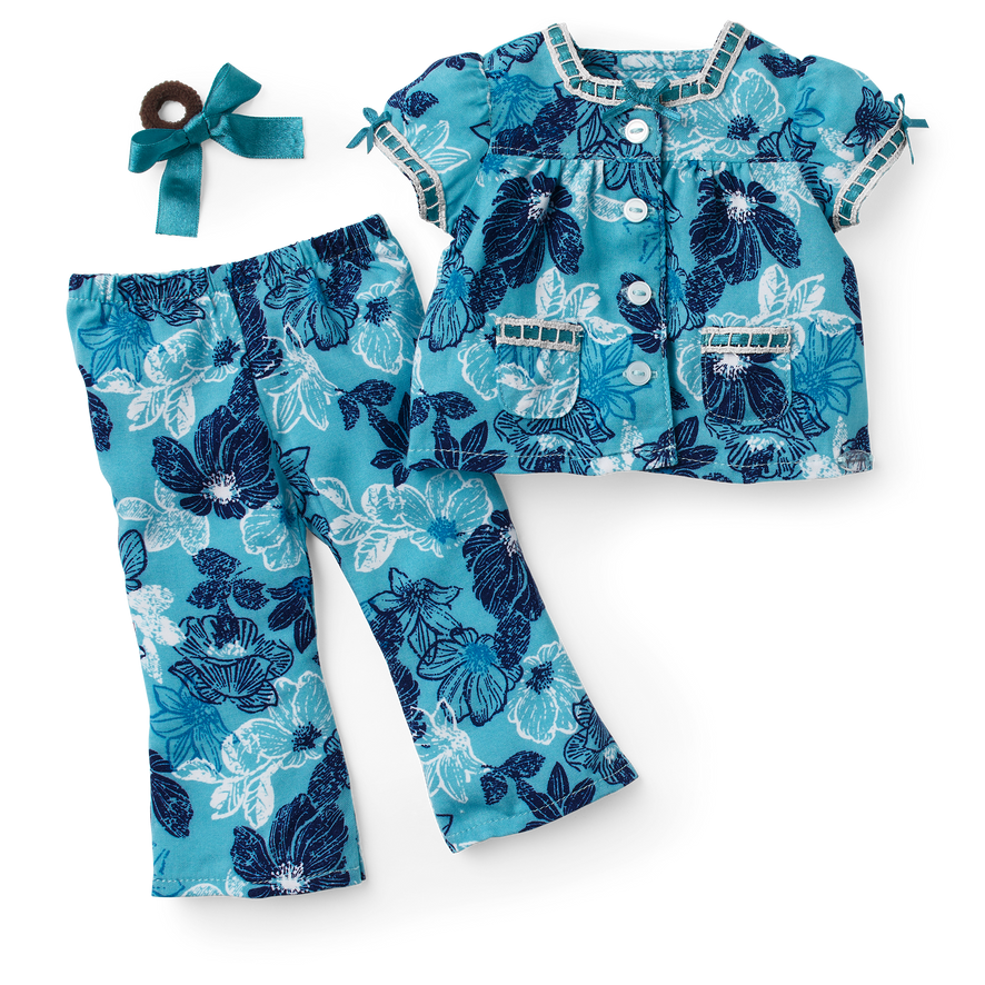 Nanea's&trade; Floral Pajamas for 18-inch Dolls