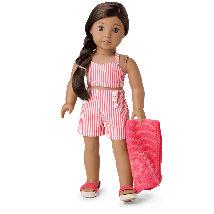 Nanea's&trade; Swimsuit & Beach Accessories for 18-inch Dolls