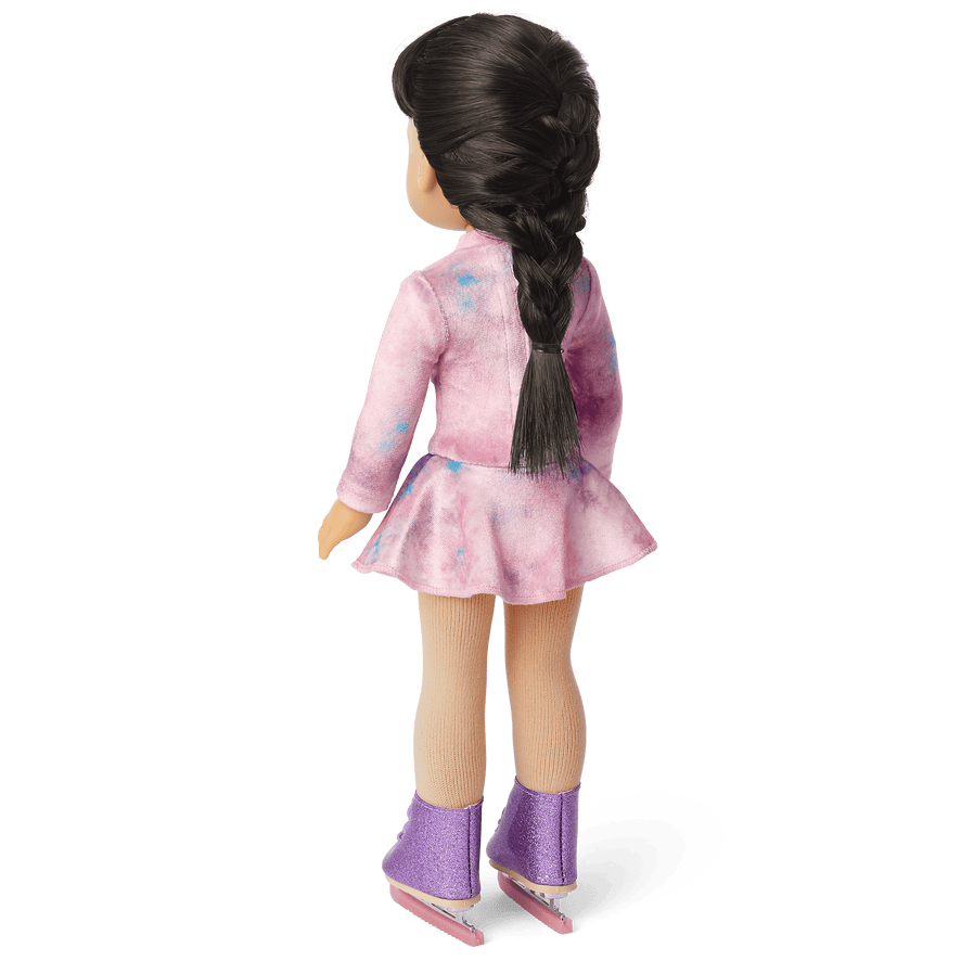 Gwynn's&trade; Ice Skating Performance Outfit for 14.5-inch Dolls