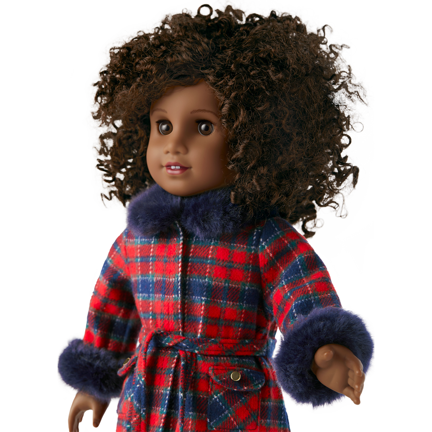 American Girl&reg; x Janie and Jack Holiday Plaid Bundle for 18-inch Dolls
