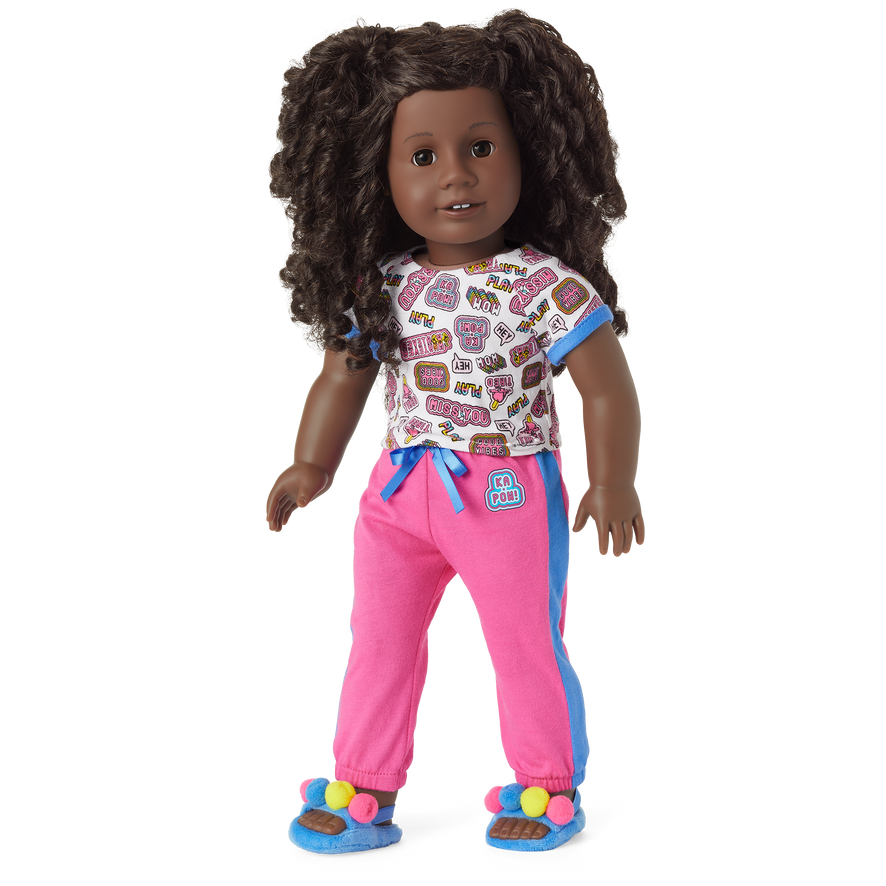 Talk All Night Pajamas for 18-inch Dolls