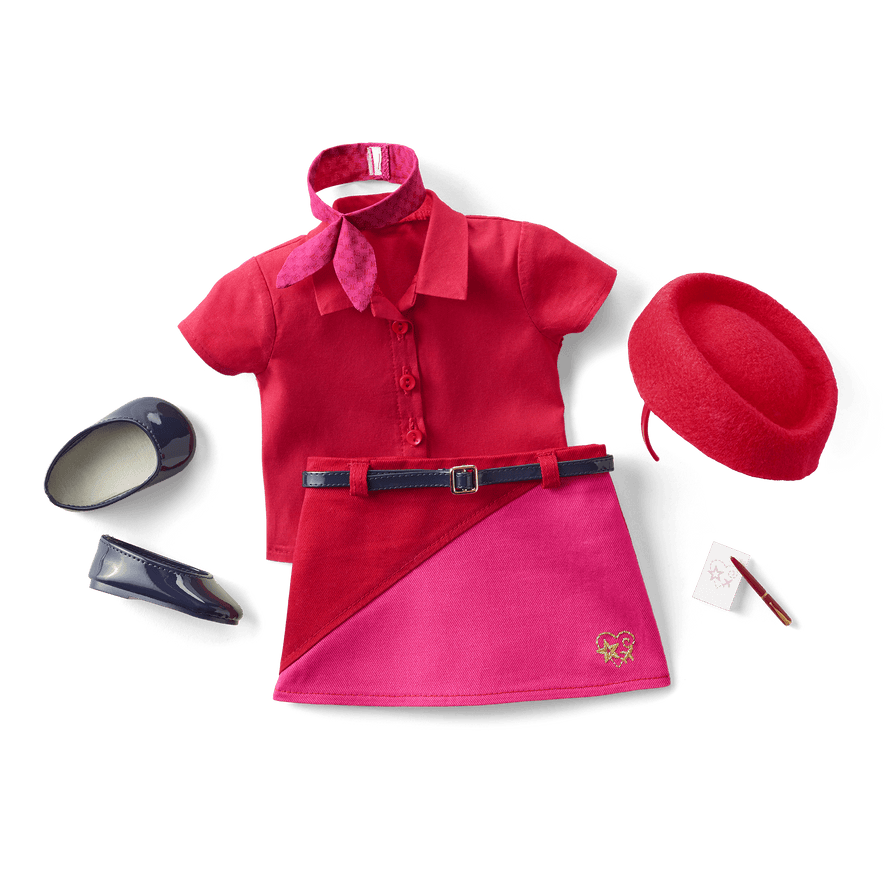 American Girl&reg; Air Lines Flight Attendant Uniform for 18-inch Dolls