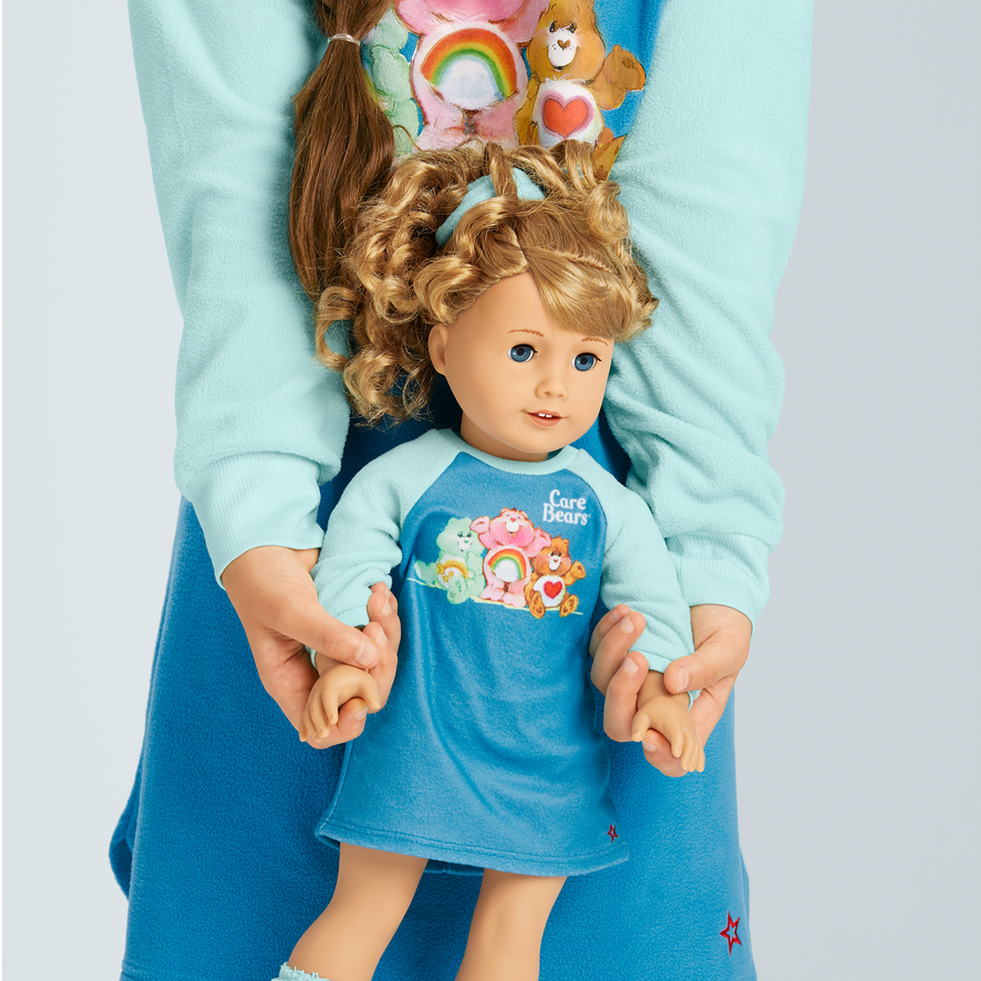 Courtney's&trade; Care Bears&trade; Pajamas for Girls & 18-inch Dolls