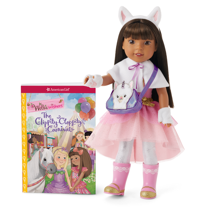 Ashlyn&trade; Doll, Book & Magical Llamacorn Accessories