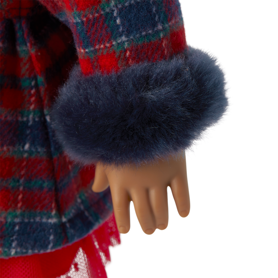 American Girl&reg; x Janie and Jack Plaid Coat & Tulle Skirt Bundle for 18-inch Dolls