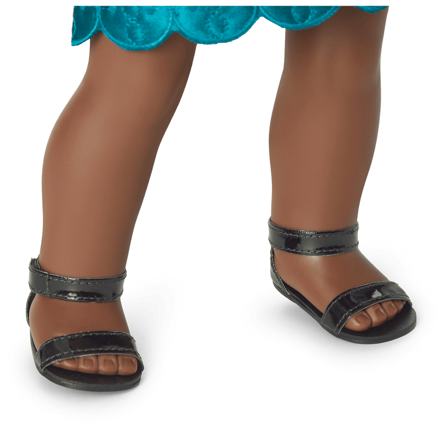 Jazzy Flapper & Fur Coat Outfit for 18-inch Dolls