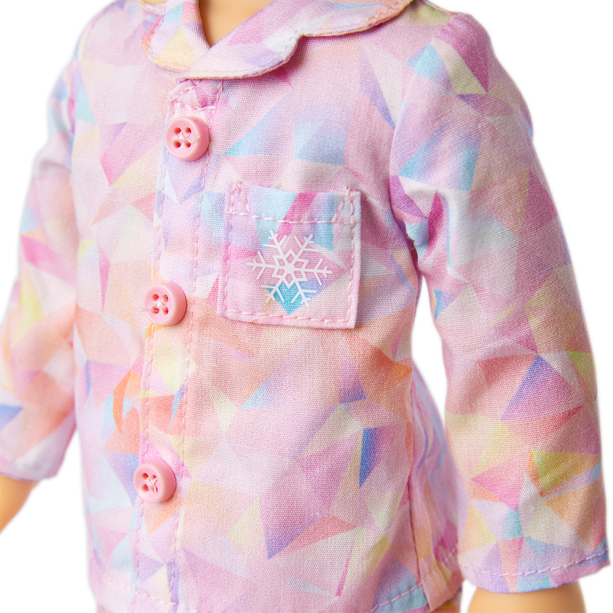 Gwynn's&trade; Powder Pink Pajamas for 14.5-inch Dolls
