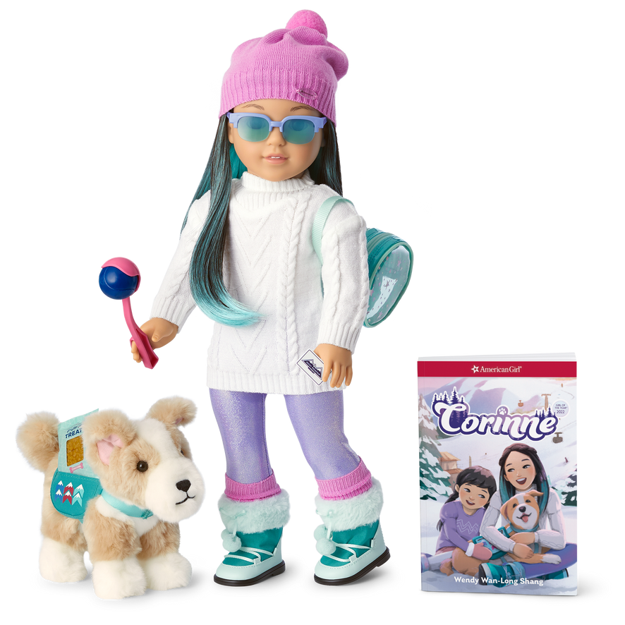 Corinne Tan&trade; Doll, Book, Accessories & Dog