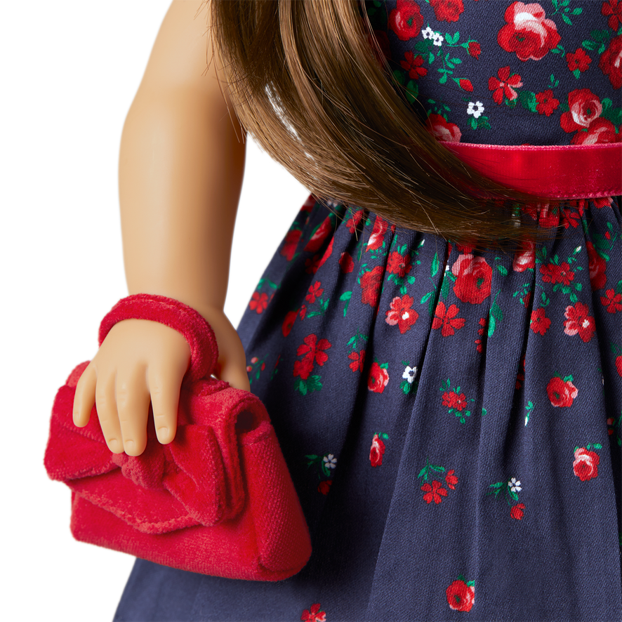American Girl&reg; x Janie and Jack Wrapped in Roses Party Dress for 18-inch Dolls