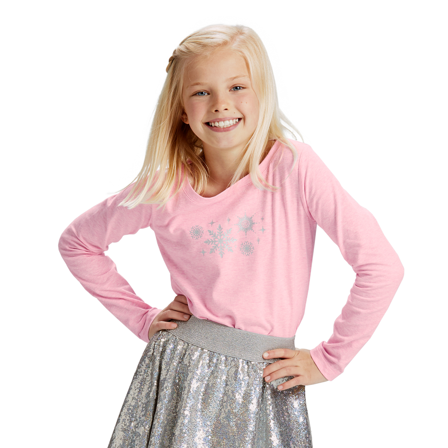 Snow Pretty Top for Girls