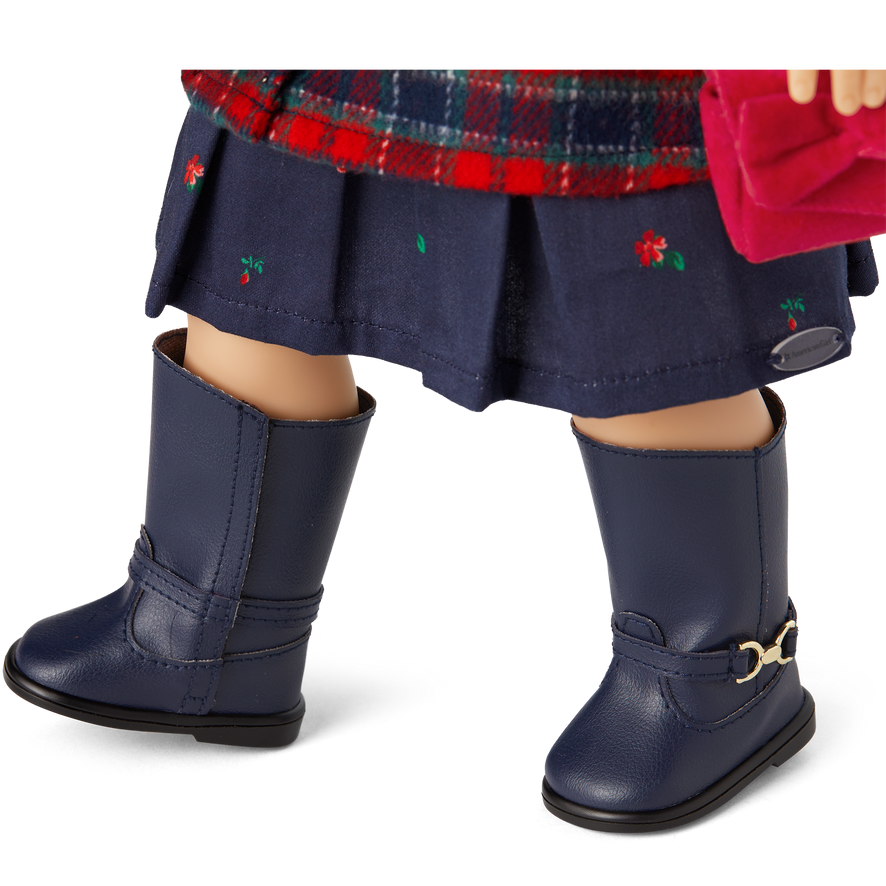 American Girl&reg; x Janie and Jack Plaid Coat & Party Dress Bundle for 18-inch Dolls