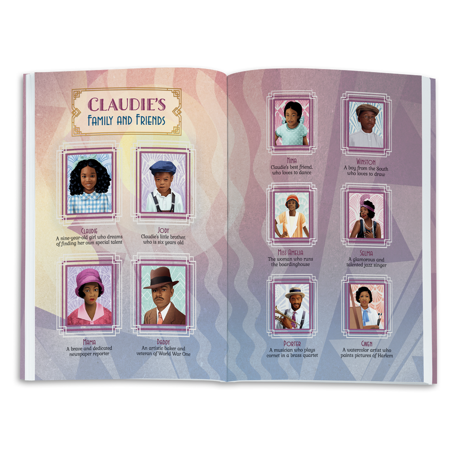 Meet Claudie Hardcover Book