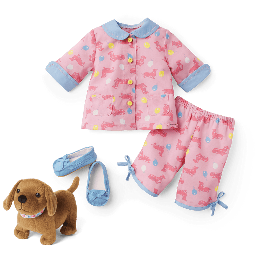 Maryellen's&trade; Dachshund Pajamas & Dog