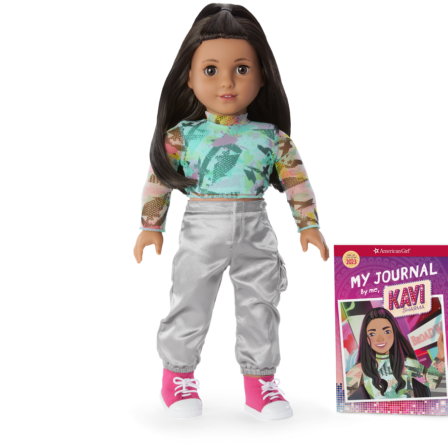 Kavi Sharma&trade; Doll, Journal, Accessories & Dog (Girl of the Year&trade; 2023)