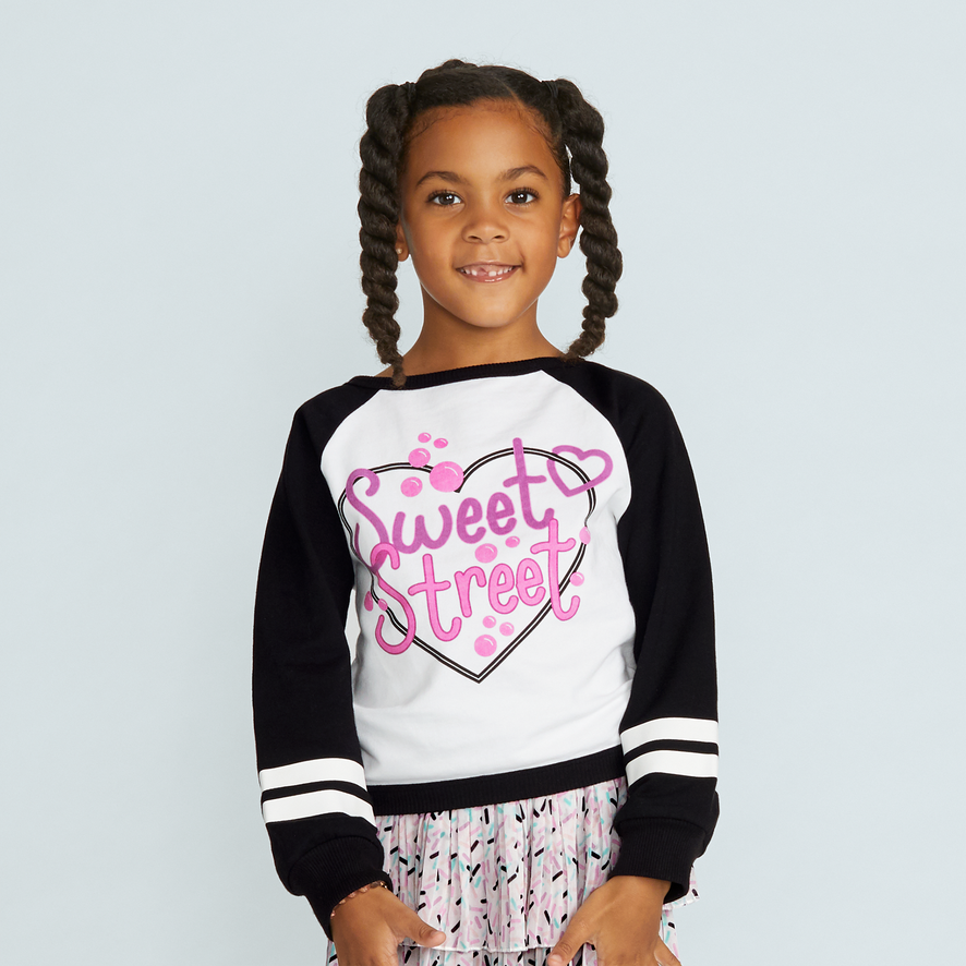 Sweet Street Sweatshirt for Girls
