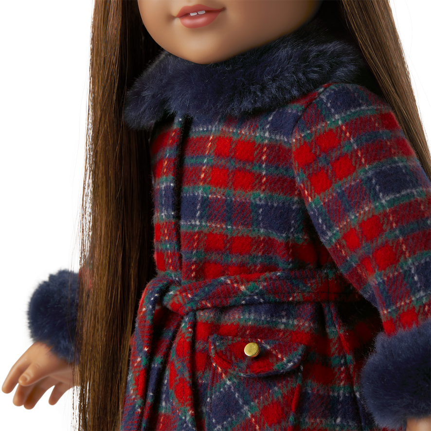 American Girl&reg; x Janie and Jack Plaid Coat & Party Dress Bundle for 18-inch Dolls