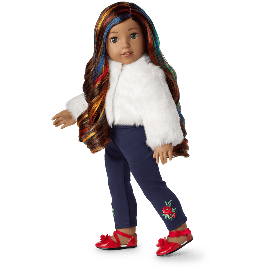 American Girl&reg; x Janie and Jack Cozy Rose Bundle for 18-inch Dolls